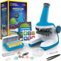 Microscope National Geographic Enfants: Explore la Science! Kit 400x + Lames Préparées