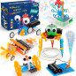 STEM Robotics Kit: Build 6 Motorized Models! Science & Engineering Toy Gift for Kids Ages 6-12