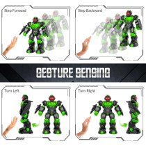 STEMTRON Robot Jouet Enfant - Robot Programmable Vert