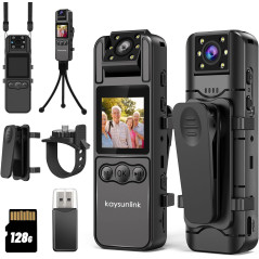 Mini Caméra Espion 1080P FHD avec Audio & 128GB : Votre Allié Discret pour Sport et Sécurité