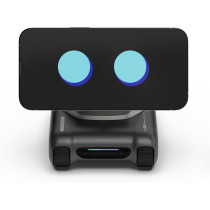 LOOI Robot-Space Black: AI Companion with ChatGPT, Face & Voice Recognition