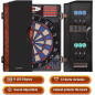 WIN.MAX Electronic Dart Board Cabinet Set - 38 Games, 12 Darts, Up to 16 Players! WIN.MAX Electronic Dart Board Cabinet Set - 38 Games, 12 Darts, Up to 16 Players!