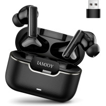 IAMJOY Gaming Earbuds: 20ms Low Latency, ANC, 35H Play, Multi-Device Compatible