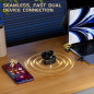 IAMJOY Low Latency Gaming Earbuds: ANC, 6 Mics, 35H Play - Perfect for Meta Quest, PS, Steam Deck!