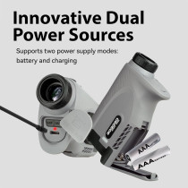 Gogogo Sport Vpro Gen 2 Golf Rangefinder: 1200/2500Y OLED, Slope, Magnetic - Ultimate Accuracy!