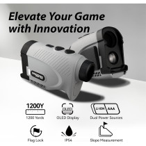 Gogogo Sport Vpro Gen 2 : Télémètre Golf Laser 1200/2500Y OLED