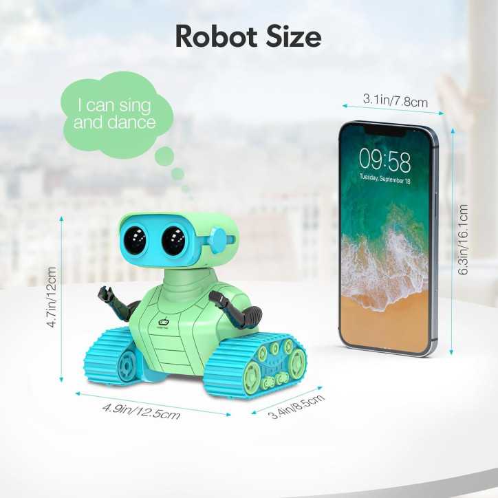 Robot Jouet RC Rechargeable avec Musique et Lumières LED - Le Cadeau Parfait pour Enfants ! Robot Jouet RC Rechargeable avec Musique et Lumières LED - Le Cadeau Parfait pour Enfants !
