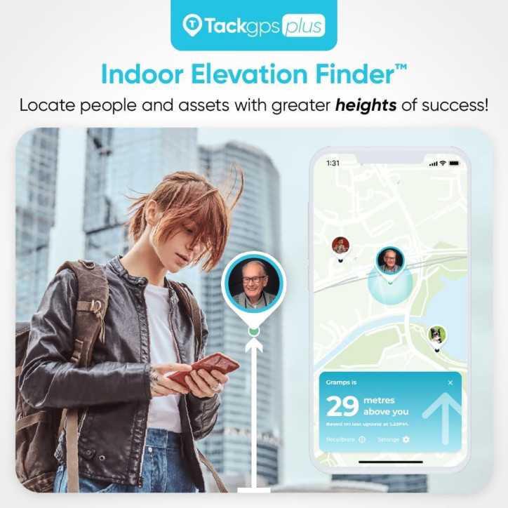 Tack GPS Tracker: Longest 30-Day Battery, Low Cost, FCC Certified. Track Kids, Pets, Cars!
