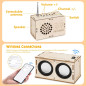 Kit Scientifique Enfant: Construis Ton Haut-Parleur Bluetooth & Radio FM DIY - STEM 8-14 Ans! Kit Scientifique Enfant: Construis Ton Haut-Parleur Bluetooth & Radio FM DIY - STEM 8-14 Ans!