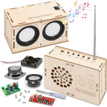 Kit STEM DIY Électronique Enfants 8-14 ans - Cadeau Science