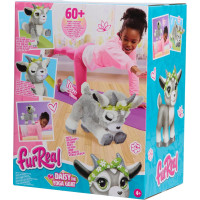 furReal Daisy The Yoga Goat Interactive Plush - 11-Inch Toy for Kids 4+