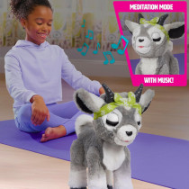 Just Play furReal Daisy The Yoga Goat – 11 Interactive Plush Toy for Kids