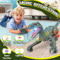 Roaring Fun! Remote Control Dinosaur Toy - Walks, Roars, and Lights Up!