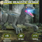 Roaring Fun! Remote Control Dinosaur Toy - Walks, Roars, and Lights Up!
