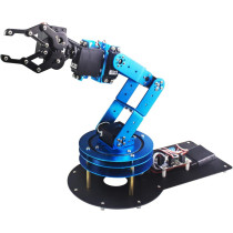 Kit Bras Robotisé 6DOF avec 5 Servos, Contrôle PC & Tutoriel