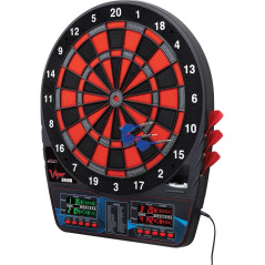 Viper Orion Cible Électronique Dartboard – 43 Jeux, Écran LCD Dual
