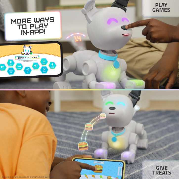 Dog-E Robot Interactif: Votre Chien Robot Personnalisable avec Sons et Lumières! Dog-E Robot Interactif: Votre Chien Robot Personnalisable avec Sons et Lumières!