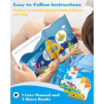 WhalesBot A3 12-in-1 STEM Coding Robot Kit for Kids Ages 3-6