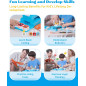 WhalesBot A3: 12-in-1 STEM Coding Robot Kit for Budding Engineers (Ages 3-6) WhalesBot A3: 12-in-1 STEM Coding Robot Kit for Budding Engineers (Ages 3-6)