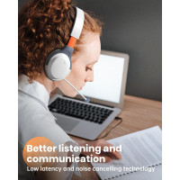 Casque Bluetooth sans fil : Écoute auditive pour enfants ADHD