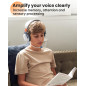 Casque Bluetooth sans fil avec retour auditif - Améliorez langage et attention pour enfants, aide Autism ADHD (Blanc) Casque Bluetooth sans fil avec retour auditif - Améliorez langage et attention pour enfants, aide Autism ADHD (Blanc)