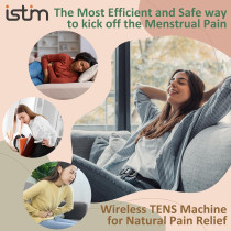 Soulagement Menstruel & Douleurs de Dos - iStim S1 TENS Portable