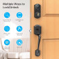 Serrure Intelligente SMONET pour Porte d'Entrée - Serrure Électronique avec Empreinte, Bluetooth et Alexa - Noir Serrure Intelligente SMONET pour Porte d'Entrée - Serrure Électronique avec Empreinte, Bluetooth et Alexa - Noir