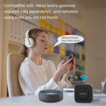 SMONET Smart Lock - Keyless Entry Fingerprint Deadbolt with Alexa Support