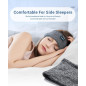 Casque de sommeil Bluetooth Perytong - Bandeau sans fil avec audio HD, idéal pour les sports et le sommeil. Casque de sommeil Bluetooth Perytong - Bandeau sans fil avec audio HD, idéal pour les sports et le sommeil.