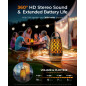 Bluetooth Waterproof Outdoor Speakers with Flame Lights, HD Stereo, Multi-Sync, Portable Gift for Dad & Him Bluetooth Waterproof Outdoor Speakers with Flame Lights, HD Stereo, Multi-Sync, Portable Gift for Dad & Him