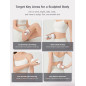 Appareil de Massage Drainant et Anti-Cellulite - Réduit les Vergetures, Sculpte le Corps avec Microcourant et Vibration