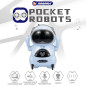 GoolRC Mini Robot de Poche Bleu - Dialogue Interactif, Reconnaissance Vocale, Chants & Danses GoolRC Mini Robot de Poche Bleu - Dialogue Interactif, Reconnaissance Vocale, Chants & Danses