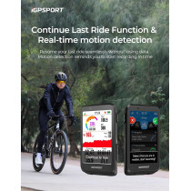 iGPSPORT BiNavi : GPS Vélo Tactile, Navigation & Musique