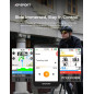 iGPSPORT BiNavi Ordinateur Vélo GPS Sans Fil à Écran Tactile, Navigation Carte, Contrôle Musique