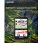 iGPSPORT BiNavi Bike Computer with Touchscreen, GPS Navigation, Music Control & Climb Tips for Group Riding