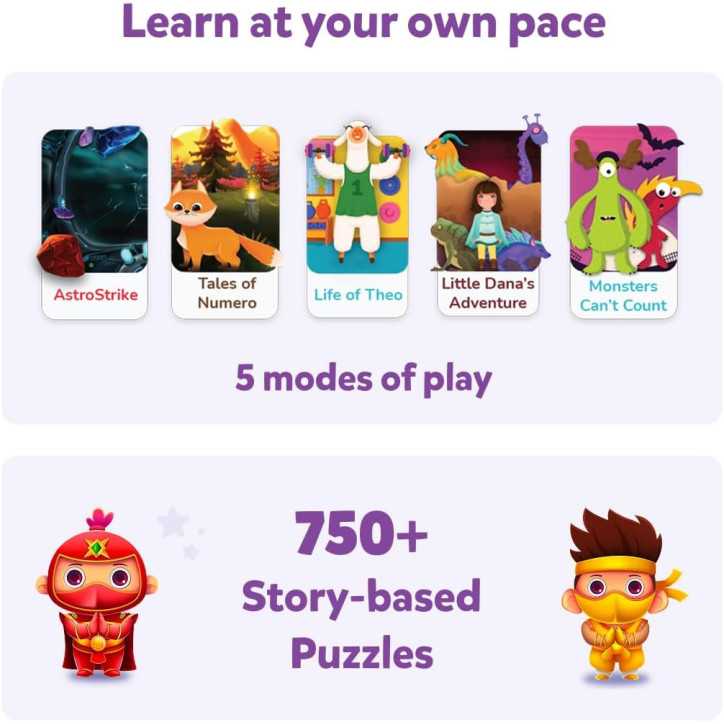 PlayShifu Plugo Count Math Game – STEM Educational Toy for Kids Ages 4-10 with Numbers & Operators