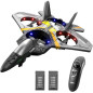 Avion Télécommandé 4DRC V17 - Jet Acrobate avec Lumières, Figures 360°, Capteur de Gravité, Cadeau Enfants Avion Télécommandé 4DRC V17 - Jet Acrobate avec Lumières, Figures 360°, Capteur de Gravité, Cadeau Enfants