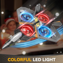 4DRC V17 RC Airplane for Kids & Adults – 360° Flip Fighter Jet Toy
