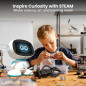 Misa 2 AI-Powered Smart Robot for Kids | STEM Learning, Interactive Voice-Activated Robot with Games, Sky Blue