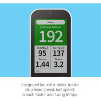 Garmin Approach G80 GPS Golf Handheld with Launch Monitor & Touchscreen