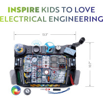Kit Électronique Playz pour Enfants | 328+ Projets STEM Électriques