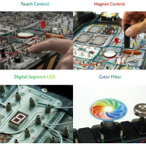 Kit Électronique Playz pour Enfants | 328+ Projets STEM Électriques