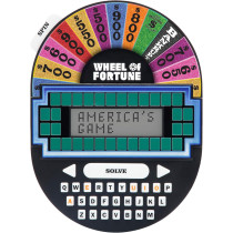 Wheel of Fortune Handheld Game - Classic Word Puzzle for Ages 8+