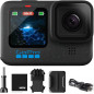 GoPro Hero12 Black - Caméra d’Action Étanche 5.3K60 UHD, 27MP, HDR, Stabilisation, Streaming Live