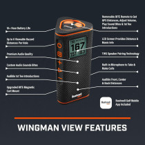 Bushnell Wingman View : GPS Golf avec Haut-Parleur Intégré