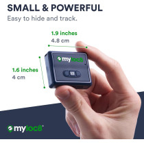 Traceur GPS Véhicule Magnétique 4G LTE avec Batterie 14 Jours
