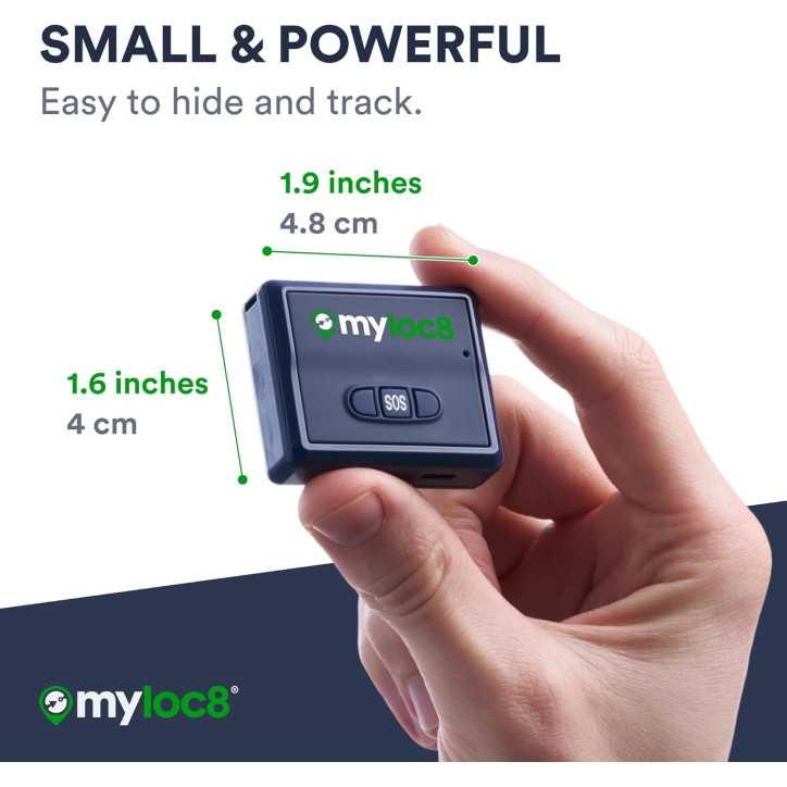 4G LTE GPS Vehicle Tracker with Magnet, Real-Time App, Built-in SIM, 14-Day Battery & 4-Mo Subscription