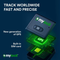Traceur GPS Véhicule Magnétique 4G LTE avec Batterie 14 Jours