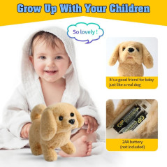 Jouet Chien Golden Retriever Interactif pour Enfants