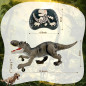 Remote Control T-Rex Dinosaur Toy with Realistic Legs & Spray Stream, Robot Dinosaur Gift for Boys 3-7 Years